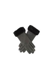 Перчатки Debbie с манжетами из искусственного меха Eastern Counties Leather, черный