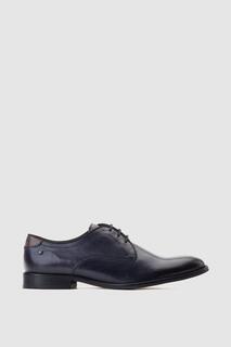 Кожаные туфли дерби &apos;Bertie&apos; Base London, темно-синий