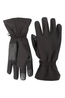 Перчатки Водоотталкивающие аксессуары Ветрозащитная одежда Mountain Warehouse, черный
