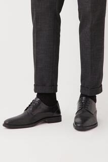 Кожаные туфли дерби на шнуровке Chesham из смешанного материала Debenhams, черный