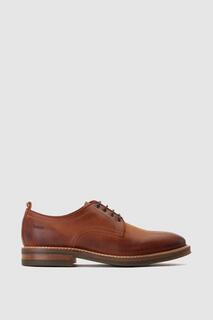 Кожаные туфли дерби Tatra&apos; с подтяжками Base London, коричневый