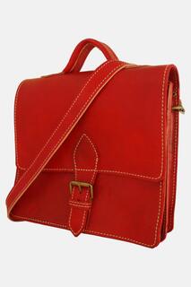 Миниатюрная кожаная сумка &apos;The Casablanca&apos; Berber Leather, красный