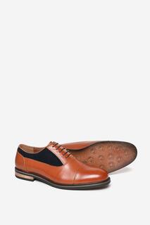 Кожаные туфли дерби премиум-класса Kennett Alexander Pace, коричневый