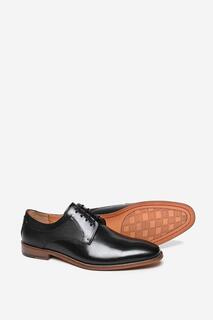 Кожаные туфли дерби премиум-класса Nuttall Alexander Pace, черный