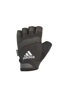 Перчатки для спортзала с половиной пальца Adidas, белый