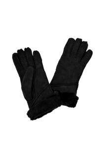 Перчатки из овчины с длинными манжетами Eastern Counties Leather, черный
