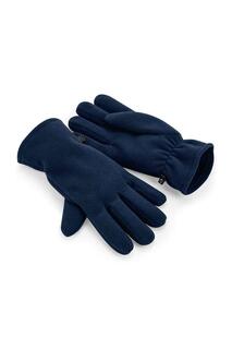 Перчатки из переработанного флиса Beechfield, темно-синий Beechfield®