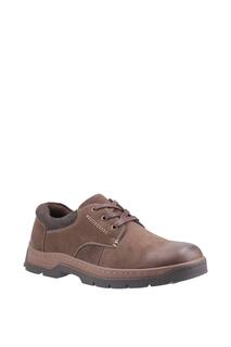 Кожаные туфли на шнуровке &apos;Thickwood&apos; Cotswold, коричневый