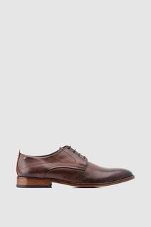 Кожаные туфли со шнуровкой &apos;Script&apos; Base London, коричневый