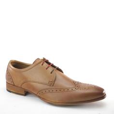 Кожаные туфли-броги Clapham Frank James, коричневый