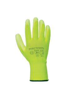 Перчатки с полиуретановым покрытием ладони (A120) Спецодежда Portwest, желтый