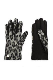 Черные «вневременные» перчатки Bibi Bijoux, черный