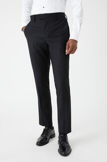 Черные брюки для костюма-смокинга узкого кроя Burton, черный