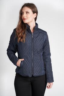 Пиджак с ромбовидным узором Quilt Design Saloos, синий