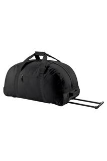 Дорожная сумка на колесиках/спортивная сумка (105 литров) Bagbase, черный