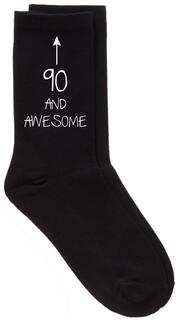 Черные носки 90 and Awesome 60 SECOND MAKEOVER, черный