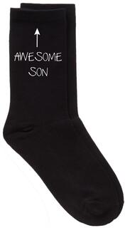Черные носки Awesome Son 60 SECOND MAKEOVER, черный
