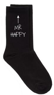 Черные носки Mr Happy до середины икры 60 SECOND MAKEOVER, черный