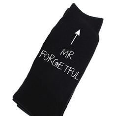 Черные носки Mr Forgetful из теленка 60 SECOND MAKEOVER, черный