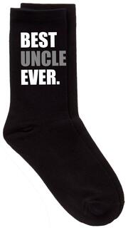 Черные носки Best Uncle Ever V2 60 SECOND MAKEOVER, черный