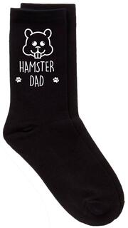 Черные носки Hamster Dad 60 SECOND MAKEOVER, черный