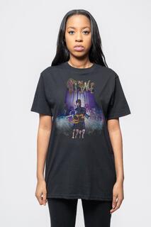 Дымчатая футболка 1999 года Prince, черный