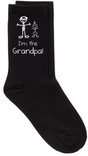 Черные носки до середины икры I&apos;m The Grandpa 60 SECOND MAKEOVER, черный