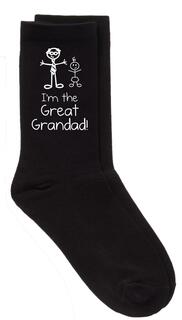 Черные носки до середины икры I&apos;m The Great Grandad 60 SECOND MAKEOVER, черный