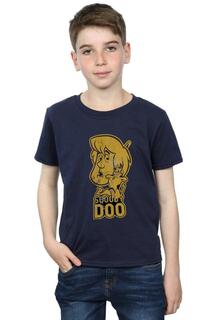 И лохматая футболка Scooby Doo, темно-синий