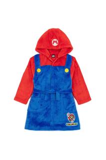 Костюмированный халат Super Mario, красный