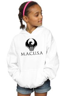Толстовка с логотипом MACUSA FANTASTIC BEASTS, белый
