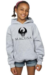 Толстовка с логотипом MACUSA FANTASTIC BEASTS, серый