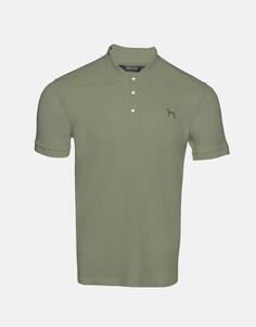 Рубашка поло с короткими рукавами из органического хлопка Masson &amp; Green, зеленый