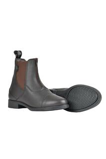 Кожаные ботинки Allyn на молнии Saxon, коричневый