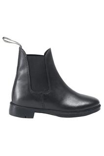 Кожаные ботинки Pavia Piccino Jodhpur Paddock Brogini, черный