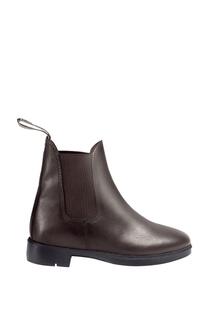Кожаные ботинки Pavia Piccino Jodhpur Paddock Brogini, коричневый
