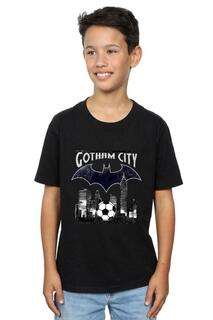 Футболка с изображением Бэтмена «Готэм-сити» DC Comics, черный