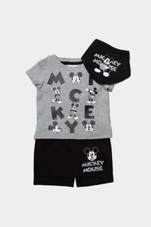 Классический костюм из трех предметов с Микки Маусом Disney Baby, черный