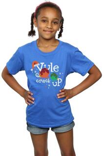 Хлопковая футболка Yule Crack Up National Lampoon&apos;s Christmas Vacation, синий