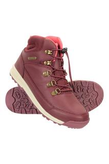 Водонепроницаемые ботинки Redwood Обувь на быстрой шнуровке IsoDry Mountain Warehouse, красный