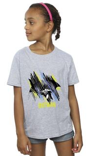 Хлопковая футболка с летающим Бэтменом DC Comics, серый
