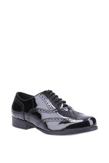 Кожаные туфли Kada Senior Patent Hush Puppies, черный