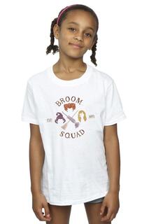 Хлопковая футболка Hocus Pocus Broom Squad 93 Disney, белый