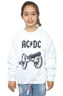Толстовка для тех, кто собирается зажигать AC/DC, белый