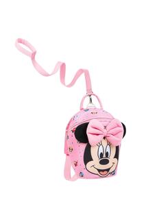 Рюкзак для малышей с поводьями Minnie, розовый