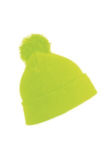 Зимняя шапка с помпоном Essentials Result, желтый