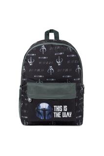 Мандалорская школьная сумка Star Wars, черный