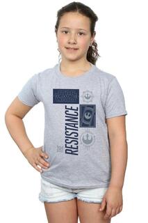 Хлопковая футболка «Последние джедаи Сопротивления» Star Wars, серый