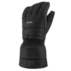 Теплые и водонепроницаемые лыжные перчатки Decathlon 500 Джинсовый Wedze, черный Wedze