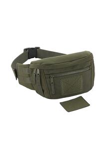 Поясной рюкзак Molle Utility Bagbase, зеленый